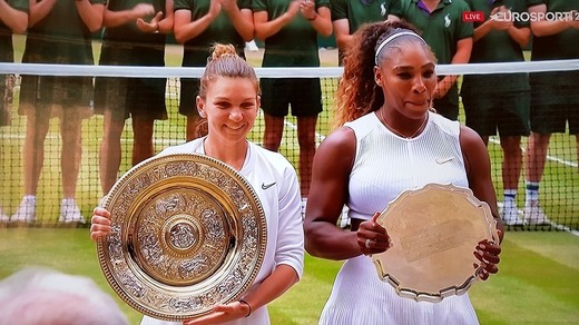 Williams, despre victoria lui Halep: "Jos pălăria!" John McEnroe: "Cel mai bun retur pe care l-am văzut vreodată"