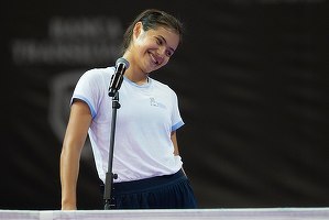 VIDEO Emma Răducanu, discurs în limba română în fața fanilor