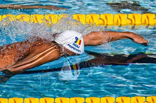 David Popovici, medalie de aur în proba de 200 metri liber la Campionatele Mondiale de Natație pentru juniori