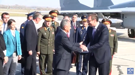 VIDEO Rusia predă Serbiei șase avioane de vânătoare de tip MiG-29
