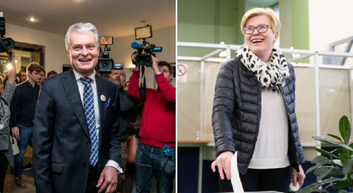 Un fost ministru și un novice în politică, în turul doi al alegerilor prezidențiale lituaniene