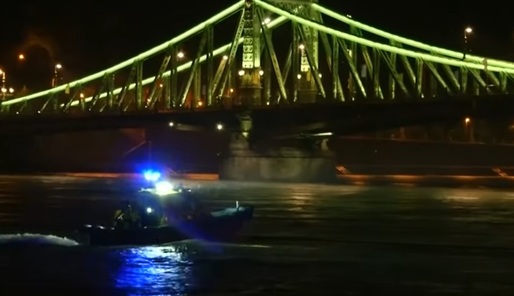 VIDEO Șapte morți și 19 dispăruți, după ce un vas cu turiști s-a scufundat în Dunăre, la Budapesta
