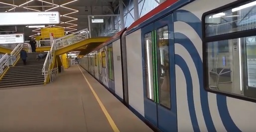 VIDEO Moscova inaugurează o rețea de trenuri menite să lege periferiile de centru și să reducă traficul rutier