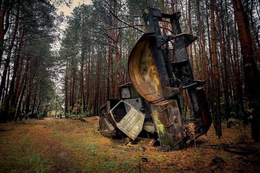 VIDEO Ucraina semnalează o creștere a nivelului de radioactivitate din cauza unui incendiu de pădure din apropiere de Cernobâl