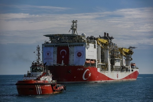 Turcia va trimite o a doua navă pentru forarea de hidrocarburi în Marea Neagră