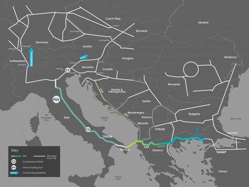 VIDEO Grecia a început să primească gaze naturale din Azerbaidjan prin conducta TAP