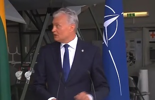 VIDEO Președintele Lituaniei și premierul Spaniei, evacuați dintr-o bază NATO din cauza unui avion al Rusiei