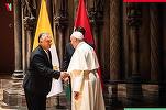 Papa Francisc îi îndeamnă pe maghiari să fie \'\'deschiși\'\'; Viktor Orban îi cere \'\'să nu lase să piară Ungaria creștină\'\'