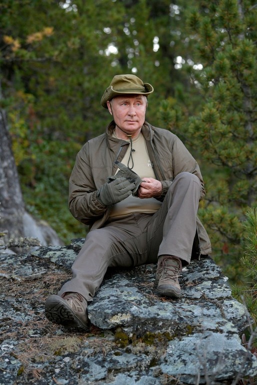 FOTO Vladimir Putin, vacanță în Siberia