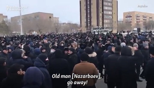VIDEO Stare de urgență în Kazahstan, după proteste masive cauzate de dublarea prețurilor la GPL ca urmare a eliminării plafonului reglementat de stat