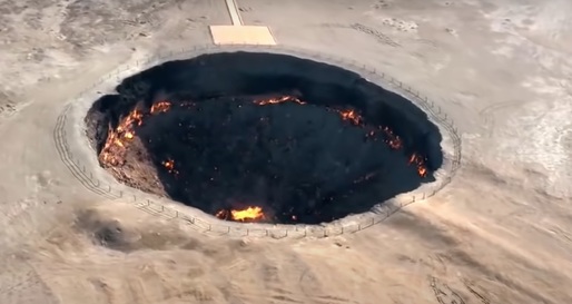 VIDEO Turkmenistanul vrea să închidă "Poarta iadului"