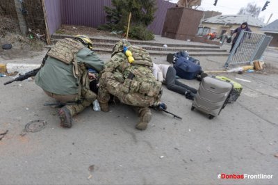 VIDEO Punct de control pentru evacuarea civililor, în apropiere de Kiev, bombardat. Au murit cel puțin trei civili
