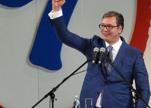 Alegeri în Serbia: Aleksandar Vucic revendică o victorie zdrobitoare