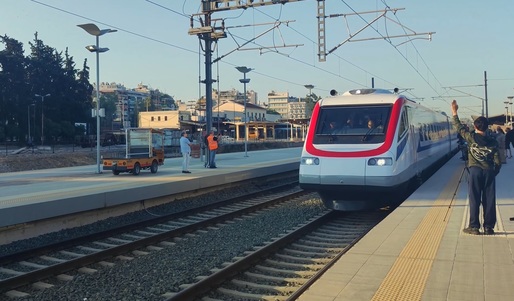 VIDEO În Grecia au început să circule cele mai rapide trenuri din istoria țării