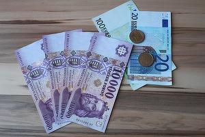Forintul, la un nou minim istoric față de principalele valute