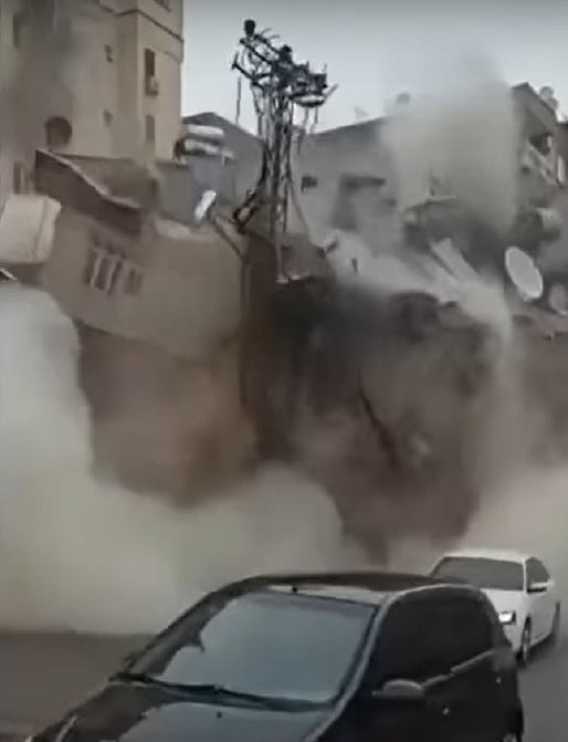 VIDEO Imaginile dezastrului după cutremurele din Turcia și Siria