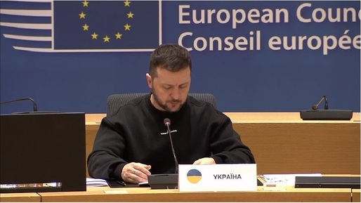 VIDEO Zelenski, la Bruxelles: Am interceptat un plan al Moscovei de a distruge Republica Moldova 