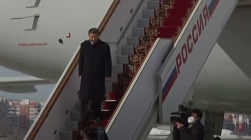 VIDEO Xi Jinping a ajuns în Rusia. Vladimir Putin a trimis la aeroport doar un oficial din linia a doua a Kremlinului. Mesajul transmis de Kiev liderului chinez
