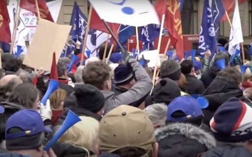 Manifestații la Praga împotriva propunerii de creștere a vârstei de pensionare până la 68 de ani