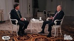 VIDEO Jurnalistul Tucker Carlson l-a întrebat pe Putin despre „supărarea” legată de Transilvania în interviul luat la Kremlin
