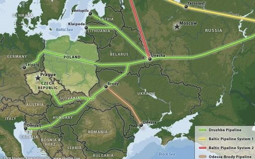 Ucraina va opri tranzitul de petrol rusesc prin conducta Drujba