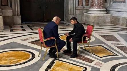 Trump, după întâlnirea cu Zlenski de la Vatican: Putin mă duce cu vorba. Trebuie tratat diferit cu el, prin noi sancțiuni