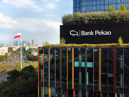 Banca poloneză Pekao ar putea fuziona cu asiguratorul PZU