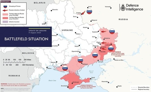 Ce teritorii ar putea face obiectul unui „schimb” între Rusia și Ucraina