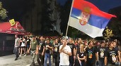 Protestele în Serbia continuă - Birourile partidului de guvernământ au fost incendiate
