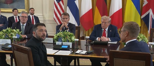 VIDEO Trump vorbește cu liderii europeni la Casa Albă, după ce l-a primit pe Zelenski în Biroul Oval