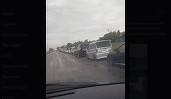 Criză de benzină în Rusia. Șoferii stau la cozi de kilometri VIDEO