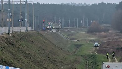 Sabotaj în Polonia, șine de tren aruncate în aer VIDEO