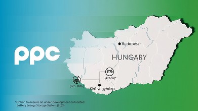 Grecii de la PPC, cu operațiuni masive în România, intră și în Ungaria. Cumpără un parc fotovoltaic de peste 57 MW, sprijinit de stat, și țintesc și stocare de 49 MW