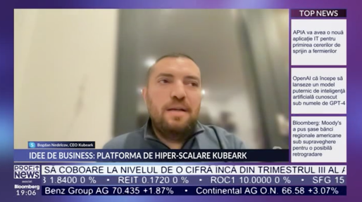 PROFIT NEWS TV Antreprenor de România – Bogdan Nedelcov, CEO Kubeark, startup fondat de 6 foști angajați ai UiPath: Avem discuții cu diferite corporații din SUA, Europa și chiar din Asia