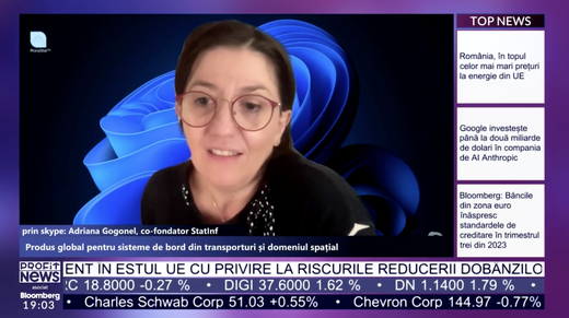 PROFIT NEWS TV Antreprenor de România – Adriana Gogonel, co-fondator StatInf: Avem nevoie de investitori să funcționăm până când produsul nostru e gata