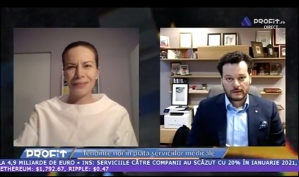 VIDEO Profit TV Fady Chreih, CEO Regina Maria: Normele pentru telemedicină, încă neadoptate, Ministerul Sănătății a depășit termenul legal. Legislația, interpretată diferit de la un județ la altul. Contractările cu CNAS amânate încă 7 luni, o anomalie