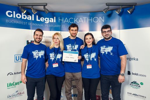 LAWra, chatbot-ul juridic care va reprezenta România în etapa a doua a competiției Global Legal Hackathon 2019