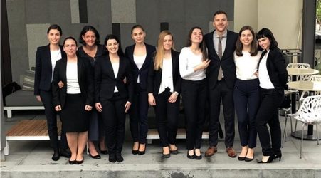 Locul V pentru Universitatea din București la concursul de pledoarii AIAC-ICC Pre-Moot