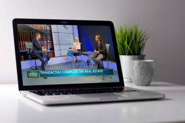 Cristina Grecea, notar, și Lucian Azoiței, CEO Forty Management, au fost invitații lui Andrei Cristea la emisiunea Legile Afacerilor difuzată LIVE de Profit TV