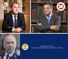 Întâlnire de lucru între Președintele UNBR, av. Gheorghe Florea, decanul Baroului București, av. Ion Dragne și Procurorul General al Parchetului de pe lângă Înalta Curte de Casație și Casație, dl Bogdan Licu