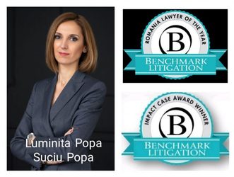 Dublă recunoaștere pentru Suciu Popa din partea Benchmark Litigation: Arbitraj și Litigii