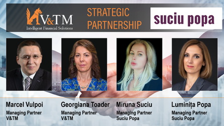 Alianță V&TM – Suciu Popa: Servicii integrate de consultanță juridică și de afaceri