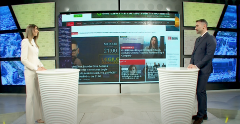 VIDEO Discuții cu Andrei Dima, invitatul emisiunii Legile Afacerilor, despre White Collar Crime – “un sport de contact” ce ține în echilibru regulile jocului