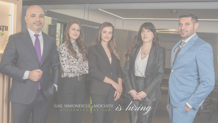 SCA GAE, SIMIONESCU & ASOCIAȚII recrutează 2 avocați cu experiență în litigii și consultanță