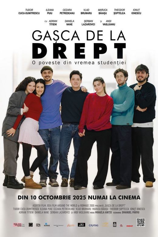„Gașca de la drept”, film ispirat de cartea avocatului Mihai Hotca, va ajunge în cinematografe în 10 octombrie
