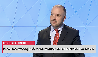 Legile Afacerilor Media și Entertainment sub lupa legii. Invitat: Dragoș Iordache, Partner GMCID