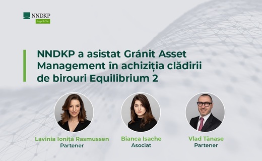 NNDKP a asistat Gránit Asset Management în achiziția clădirii de birouri Equilibrium 2