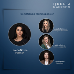 Ijdelea & Asociații – Promovări 2026 și Extinderea Echipei