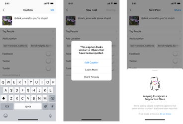 Instagram folosește AI-ul pentru a preveni bullying-ul în postări