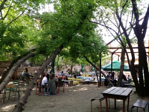 FOTO Boema bucureșteană, sau ce a fost mai întâi, chelnerul sau clientul?